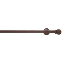 VORHANGSTANGE Rostfarben L: 380 cm