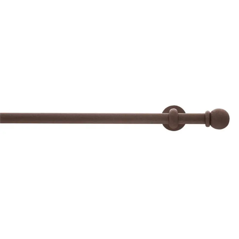 VORHANGSTANGE Rostfarben L: 380 cm