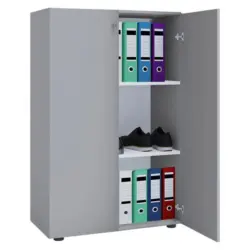 Aktenschrank Lona Grau B: 70 cm