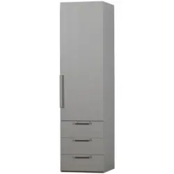 DREHT&Uuml;RENSCHRANK Rens, Grau B: 55 cm