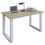 M&ouml;belix Schreibtisch Lona Sonoma Eiche/Wei&szlig; B: 80 cm