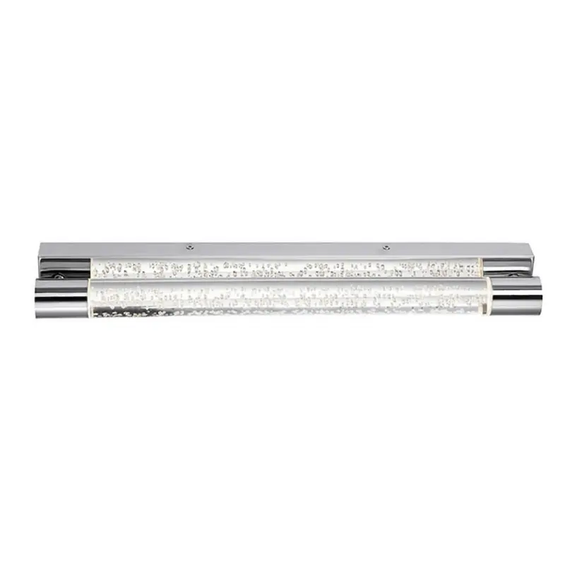 Bad-Wandleuchte IP44 Chromfarben L: 50 cm