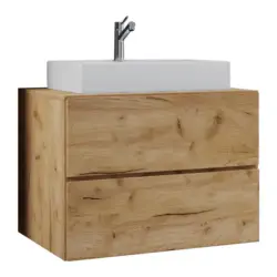 WASCHTISCHKOMBI Lendas Honigeiche B: 80 cm
