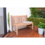 M&ouml;belix Gartenbank Holz Solo 2-Sitzer SOLO
