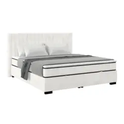 Boxbett mit Topper & Bettkasten 160x220 cm Maya