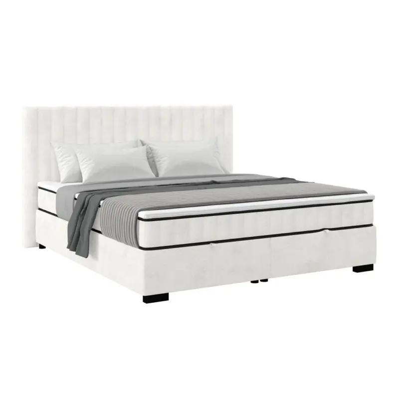 Boxbett mit Topper & Bettkasten 160x220 cm Maya