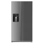 M&ouml;belix SIDE-BY-SIDE NABO SBS 5130 EDELSTAHLFARBEN