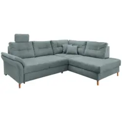 ECKSOFA Brizzini, Blau S: 264x206 cm