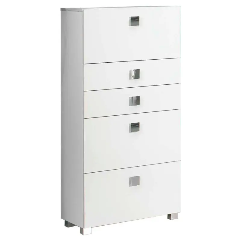 Midischrank m. Laden Quadra B: 65 cm Wei&szlig;