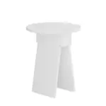 M&ouml;belix Beistelltisch Chen Wei&szlig; D: 42 cm