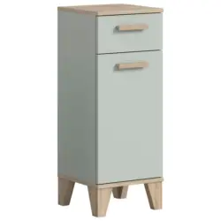 Midischrank Star Eiche/Graugr&uuml;n B: 34 cm