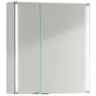Spiegelschrank LED-Line 2-T&uuml;rig BHT: 61x67x16,5cm Wei&szlig;