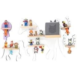 Kinderregal Boarti Wei&szlig; B: 46 cm