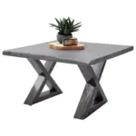 M&ouml;belix Couchtisch Holz mit massiver Tischplatte Cartagena, Akazie