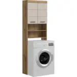 M&ouml;belix Waschmaschinenschrank Scout Kaschmir/Naturfarben B: 63 cm