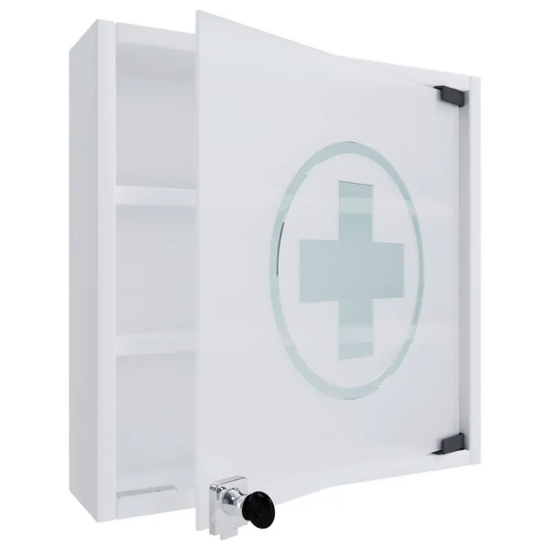 MEDIZINSCHRANK Hustila Wei&szlig; B: 40 cm