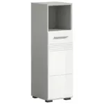 M&ouml;belix Unterschrank Copa B: 30 cm Wei&szlig;/Grau
