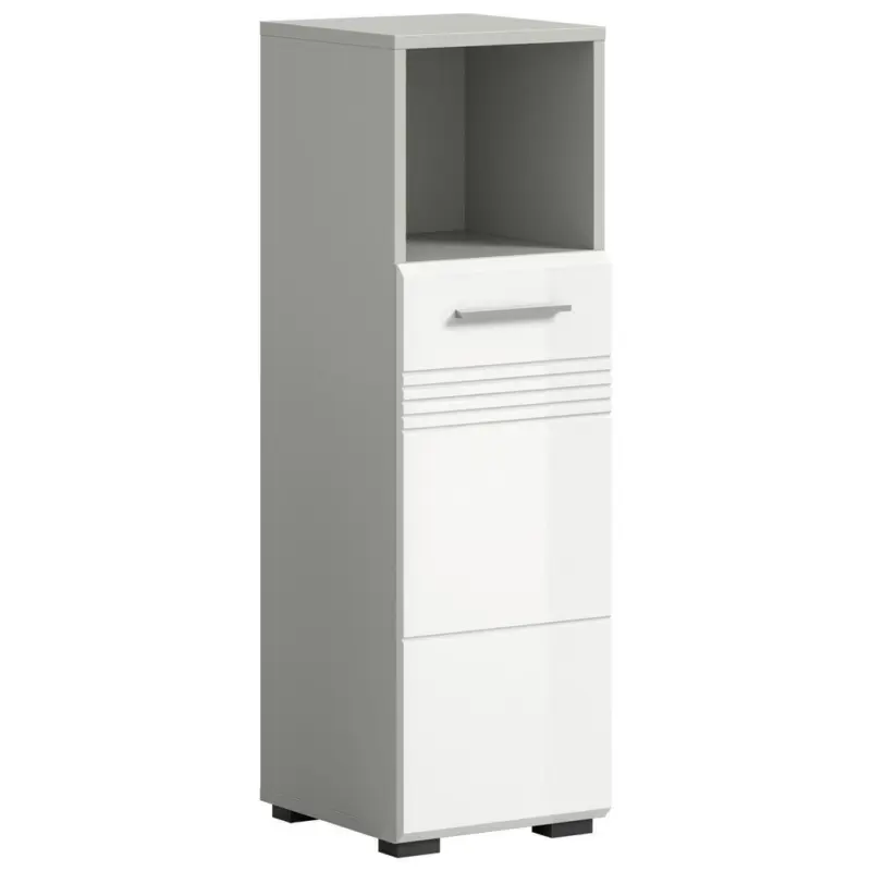 Unterschrank Copa B: 30 cm Wei&szlig;/Grau
