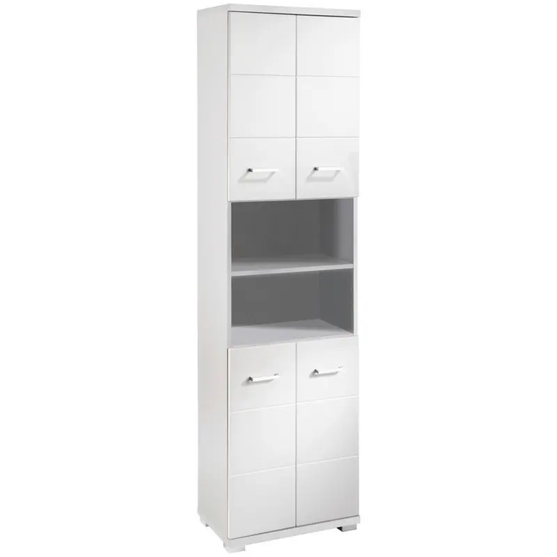 HOCHSCHRANK Nebraska06 B: 50cm Wei&szlig;