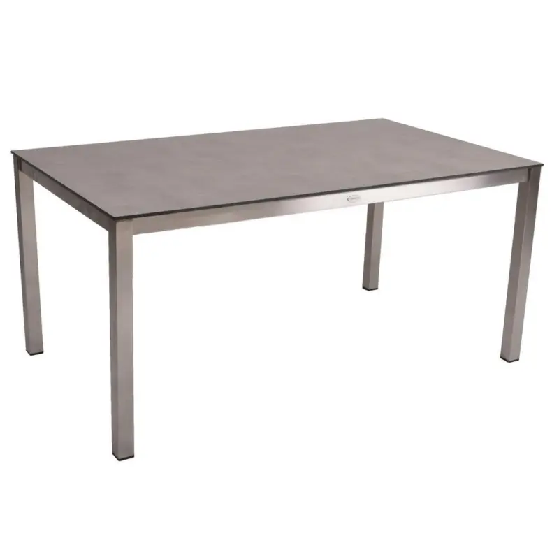 Gartentisch Sienna Metall/Kunststoff L 158 cm