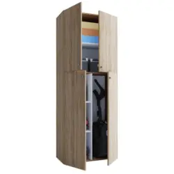 Mehrzweckschrank Lona Eiche Dekor BxH 70x182 cm