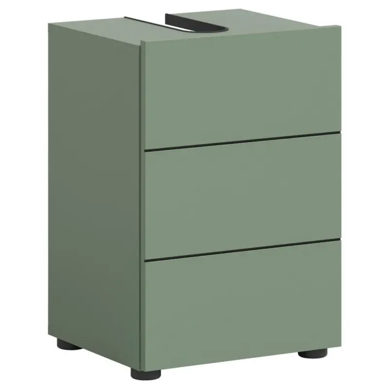 WASCHBECKENUNTERSCHRANK Vira Gr&uuml;n B: 38 cm