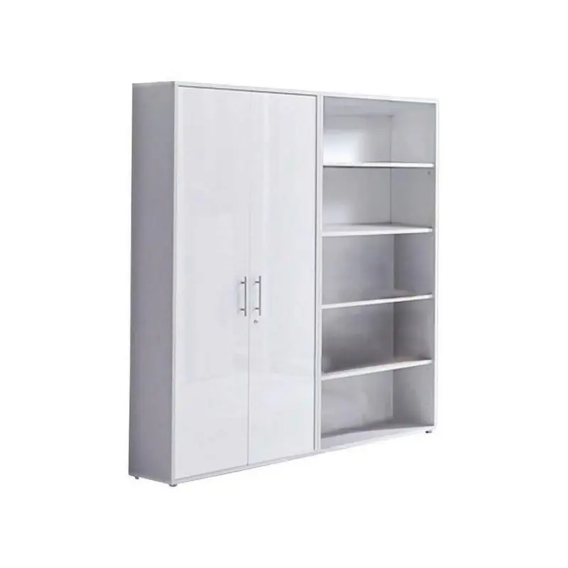 Aktenschrank Office Edition Grau/Wei&szlig; HG, B: 168,8 cm