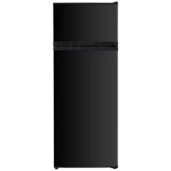 K&uuml;hl-Gefrier-Kombination Gk212 B Schwarz 169+37L