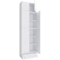 Schuhschrank Lona XXL Wei&szlig; B: 70 cm
