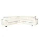 M&ouml;belix Ecksofa City Wei&szlig; B: 265x265 cm