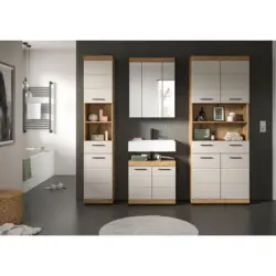 Badezimmer Scout Kaschmir/Naturfarbe B: 171 cm