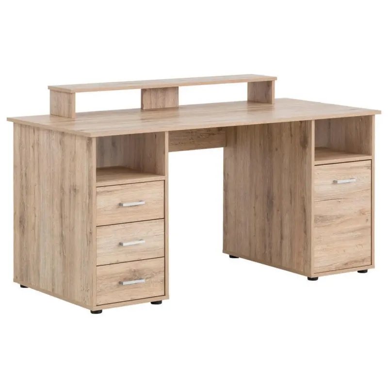 Schreibtisch B 70 cm H 70,4 cm Niels, Wild Eiche