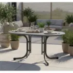 M&ouml;belix Gartentisch klappbar Stahl L: 140 cm