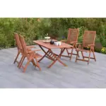 M&ouml;belix Gartengarnitur 5--Teilig Cordoba aus Holz