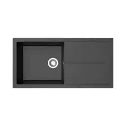 Sp&uuml;le Cleveland Schwarz 100x21,4 cm