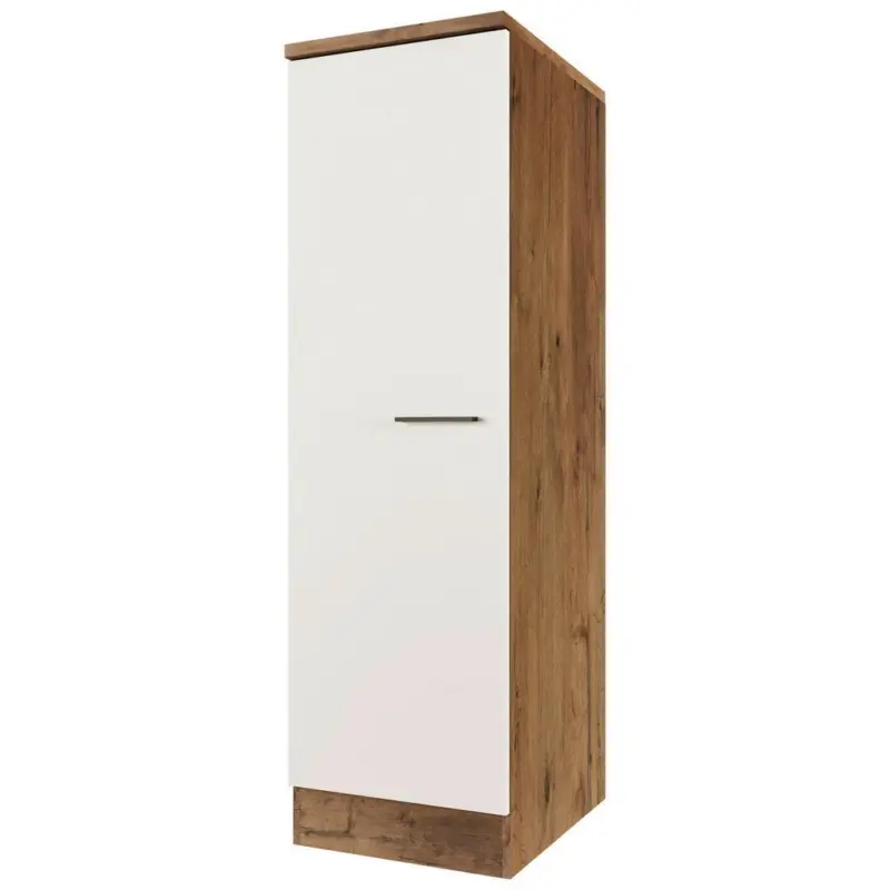 K&uuml;chen-Hochschrank Avila B: 50 cm Eichefarben/Magnolie