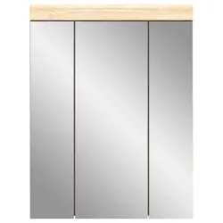 Spiegelschrank Lambada Sonoma Eiche B: 60 cm