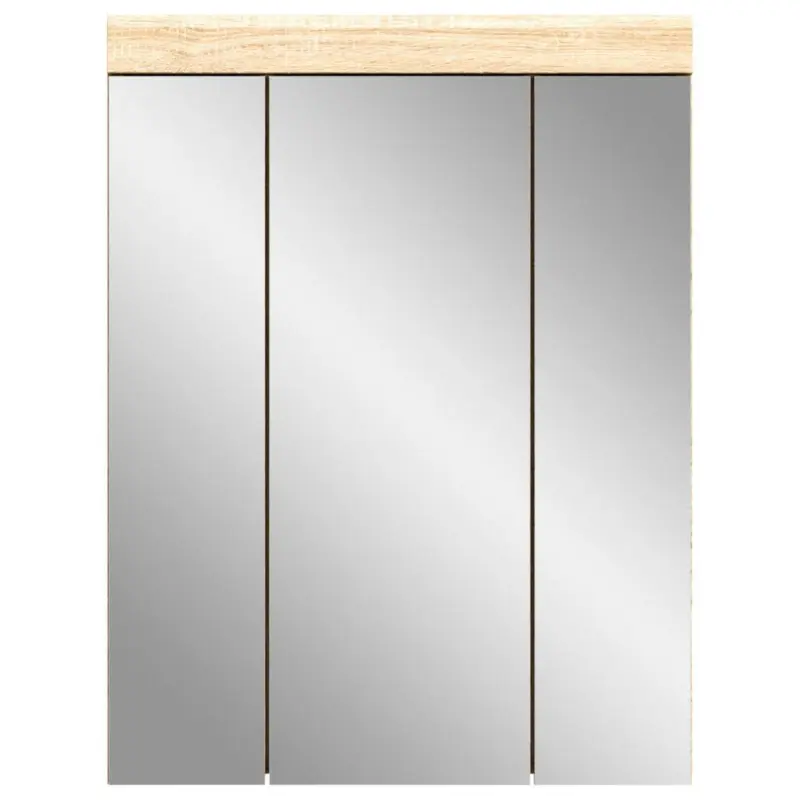 Spiegelschrank Lambada Sonoma Eiche B: 60 cm