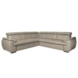 Ecksofa City Hellgrau S: 265x265 cm