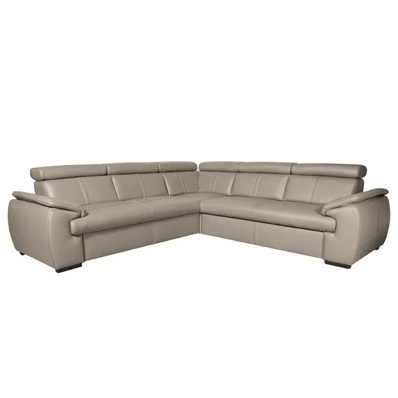 Ecksofa City Hellgrau S: 265x265 cm