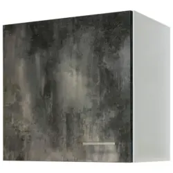 K&uuml;chenoberschrank Lucca Wei&szlig;/Graubraun B: 60 cm