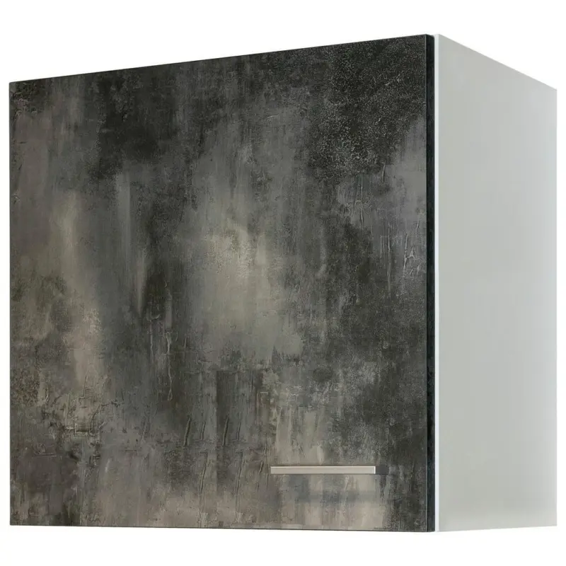 K&uuml;chenoberschrank Lucca Wei&szlig;/Graubraun B: 60 cm