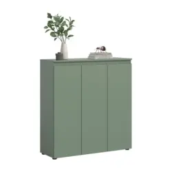 SCHUHSCHRANK Scarpa Graugr&uuml;n B: 105 cm