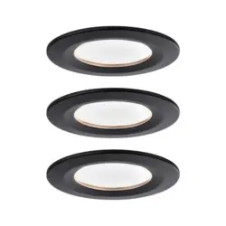 Deckenleuchte 3er-Set &Oslash; 7,8 cm, dimmbar, rund