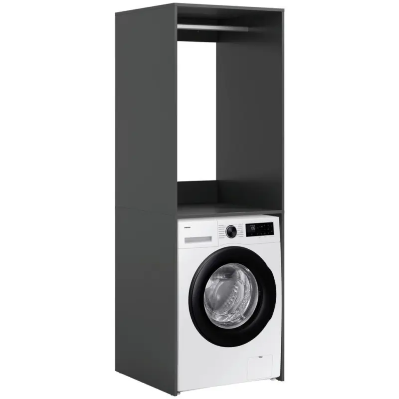 WASCHMASCHINENSCHRANK Free Anthrazit B: 66cm