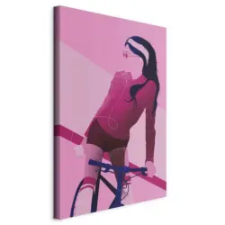 LEINWANDBILD Pink Magenta B: 40 cm