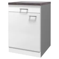 K&uuml;chenunterschrank Lucca Wei&szlig; B: 60 cm