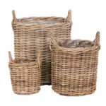 M&ouml;belix KORBSET Sema Braun B: 41 cm