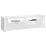 M&ouml;belix Lowboard Skylight Wei&szlig; Hochglanz B: 201 cm