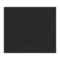 GLASKERAMIKKOCHFELD Schwarz B: 59 cm